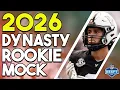 2026 Start 2QB Rookie Mock Draft 4 Rounds 12-Team 2 QB 2 00 TE Premium Start 11