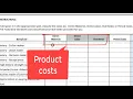 ACC202 Milestone 1 Cost Classification Tab