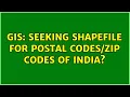 GIS Seeking shapefile for postal codes of India 2 Solutions