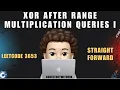 XOR After Range Multiplication Queries I Simple Explanation Leetcode 3653 codestorywithMIK