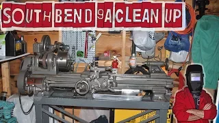 south bend 9a basic lathe clean up u0026 carriage disassembly