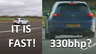 VW GOLF 8 R DRAG RACE RESULTS NEW REVIEW MY THOUGHTS March 2021
