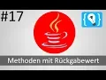 Java Tutorial Deutsch German - Methoden mit Ruckgabewert