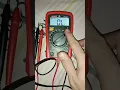 MULTIMETER CONTINUITY SETTINGS