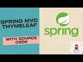 Spring C Thymeleaf Tutorial with CRUD Example and Source Code