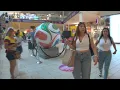 Jersey Gardens Mall Walk World Cup Display Mall Crowds