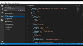 Angular CLI configuration file