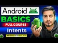 Working with Intents Intent Filters - Android Basics 03