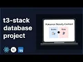 Working With a Database in the T3 Stack - Pokemon App with Typescript NextJS tRPC