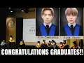 Lagu V AND JIMIN GRADUATION CEREMONY!!