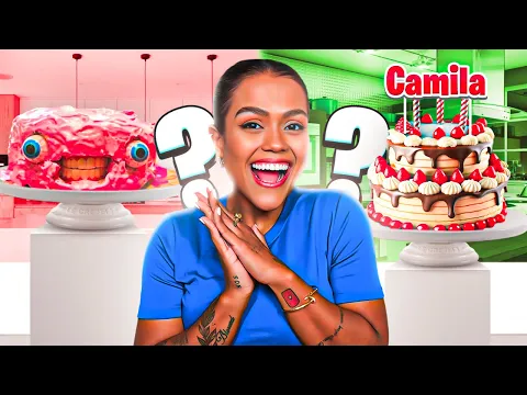 QUEM FAZ O MELHOR BOLO DE ANIVERSÁRIO PRA CAMILA GANHA!!!