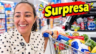 Raquel se emociona com compras no supermercado ❤️