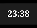 23 Minutes 38 Seconds Countdown Timer