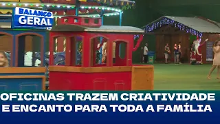 Natal na Vila: oficinas trazem criatividade e encanto para toda a família