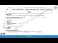 ISTQB Foundation Level Chapter 3 - Introduction to Static Testing O M Academy Software QA Guide
