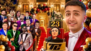לייב יום הולדת 23 בוילה למליון עם כל המפורסמים בישראל !!😱