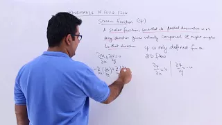 Kinematics of Fluid Flow - Stream Function