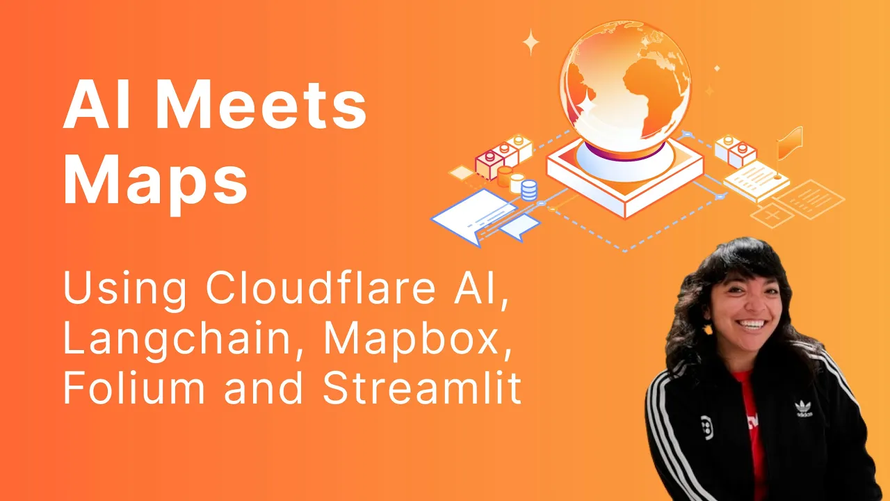AI meets Maps: Using Cloudflare AI, Langchain, Mapbox, Folium and Streamlit