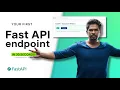 FastAPI in 30 Seconds Your First Endpoint Beginner Tutorial