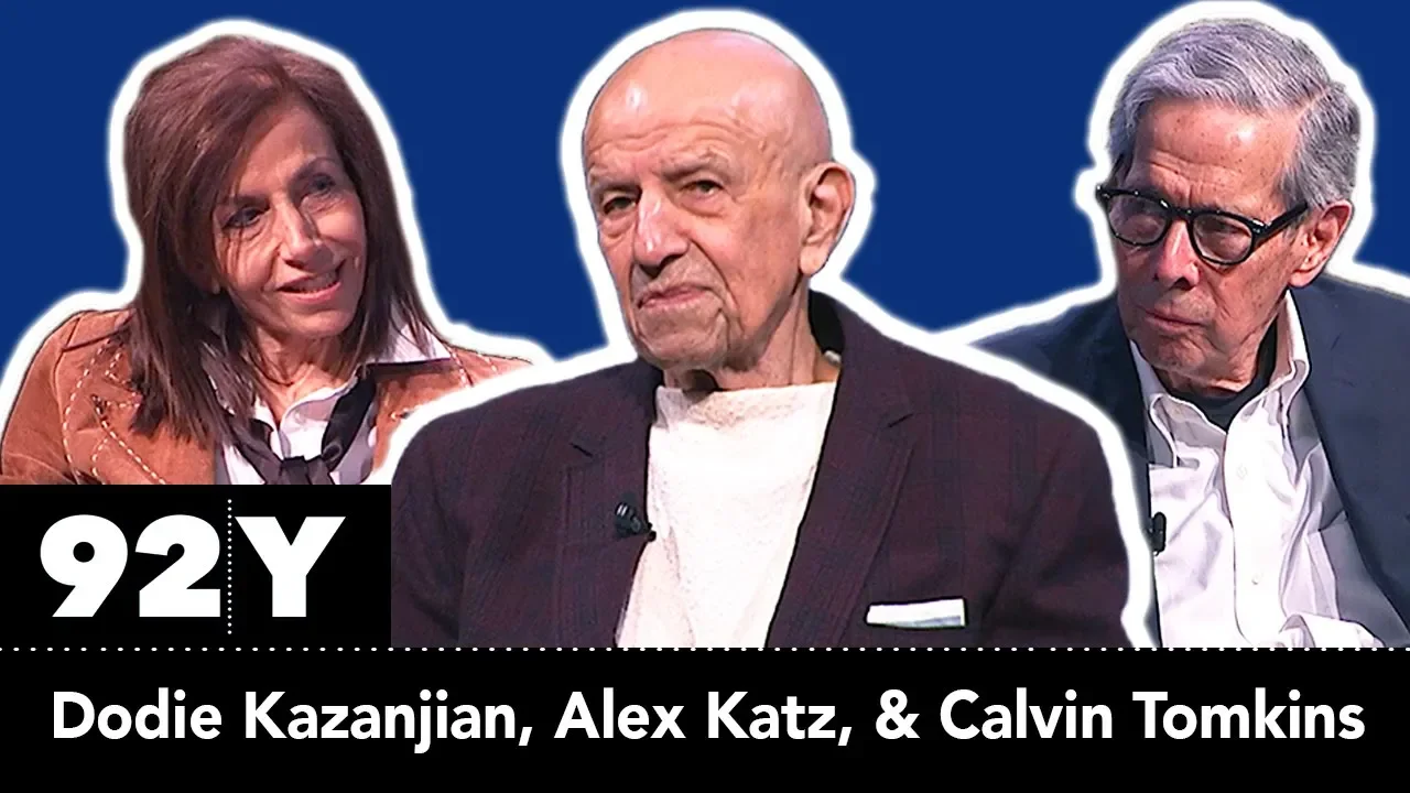 Alex Katz in conversation with Calvin Tomkins and Dodie Kazanjian