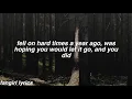 Motion Sickness || Phoebe Bridgers Lyrics