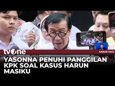 Pernyataan Yasonna Usai Diperiksa KPK