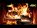 Lagu 🔥 Cozy Crackling Fireplace 24/7 with Burning Logs and Fire Sounds for Relaxing Christmas Ambience 4K