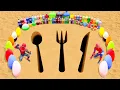 Download Lagu Experiment: Lepel vs. vork vs. mesputuitbarsting van Orbeez, ballonnen Fanta, Coca-Cola en Mentos