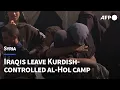 Download Lagu Fresh group of Iraqis leaves Syria's Al-Hol camp | AFP