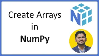 3 How to Create Python NumPy Arrays Complete NumPy Tutorial for Data Science Amit Thinks