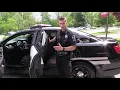 Police car tour with Radnor Officer McHale