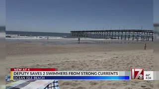 Chatham Co deputy saves 2 at Ocean Isle Beach