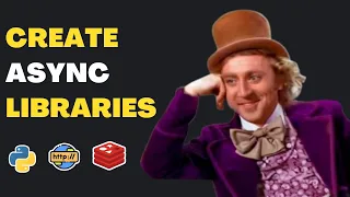 How Python Async Libraries httpx aiofiles etc Works