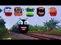 Download Lagu Mari Bermain Tebak Gambar Kereta Api Lucu CC203, Bus Pariwisata, Rogi, Train Eater, CC201 Red n Blue