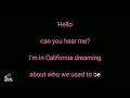Hello - Adele (Karaoke Songs With Lyrics - Original Key)