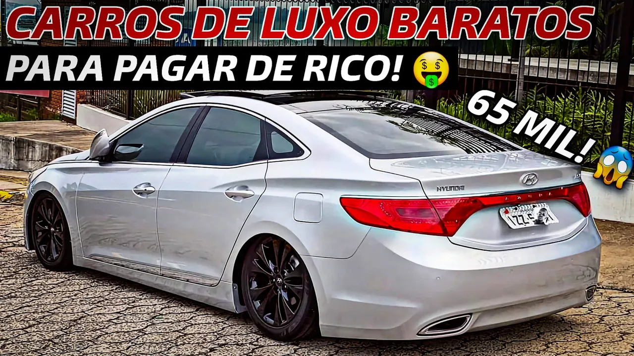 5 CARROS DE LUXO BARATOS E BEM EQUIPADOS: para pagar de rico em 2023 ????