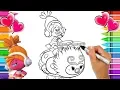 DJ Suki Trolls Coloring Page Trolls Coloring Page with Glitter Printable Trolls Coloring Book
