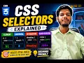 CSS Selectors Explained Element Universal ID Class Selector CSS Tutorial for Beginners