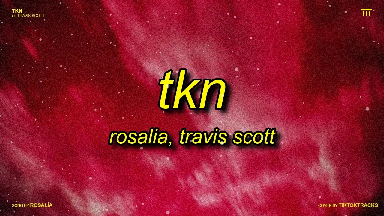 ROSALÍA & Travis Scott - TKN (Lyrics) | she got hips i gotta grip for
