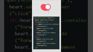 Toggle Button Html Css JavaScript