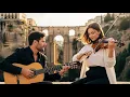 Download Lagu Cinematic Love Symphony | Flamenco Guitar \u0026 Violin Unite in a Timeless Romance at Puente Nuevo 