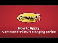 Hoe Command Strips te gebruiken - Het aanbrengen van schilderij-ophangstrips