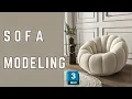 Sofa Modeling in 3D s Max