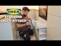 IKEA kitchen with curved worktop 50