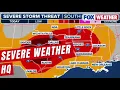 Severe Storms To Unleash Destructive Winds Giant Hail Across Lone Star State