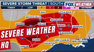 Severe Storms To Unleash Destructive Winds Giant Hail Across Lone Star State
