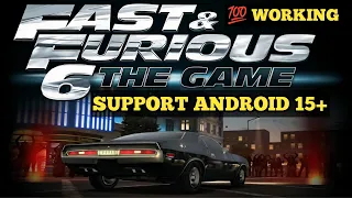 fast u0026 furious 6 the game v2 0 0 install game video 2026 gameplay online 