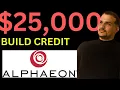 Alpheaon Credit Card 25 000 Credit Builder