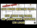 Download Lagu CARA MUDAH \u0026 CEPAT MENCETAK IZIN USAHA (SIUP), NIB DAN IZIN LOKASI PADA OSS 1.1