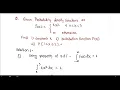 Solved Problems Probability Density function